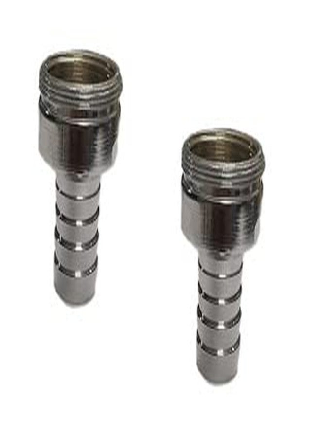 SPAZIO وصلة فوهة نحاسية من Spazio للحنفيات، عبوة من قطعتين (تثبت بالبرغي) - Image 1